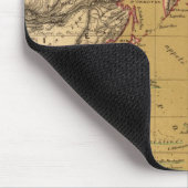 Kontinentalkarte Mousepad (Ecke)