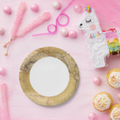 Kontinentalkarte Pappteller (Party)