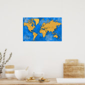 Kontinentalplakat Poster (Küche)