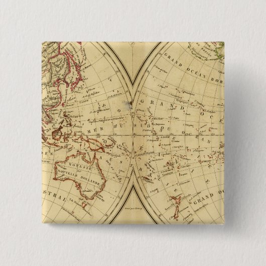 Kontinente Button (Vorderseite)