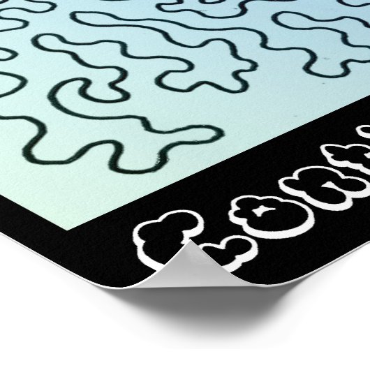 kontinuierlich poster (Ecke)