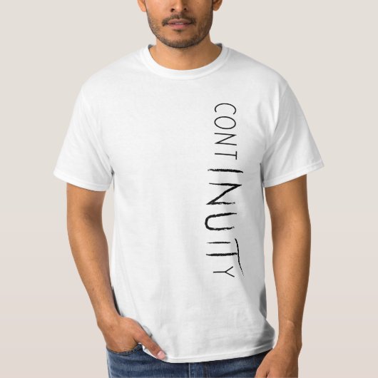 Kontinuitäts-Shirt-Vertikale T-Shirt (Vorderseite)