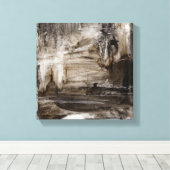Kontinuum I Leinwanddruck (Insitu (Holzboden))