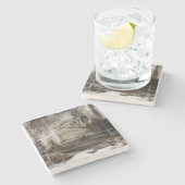 Kontinuum I Steinuntersetzer (Seitenansicht)