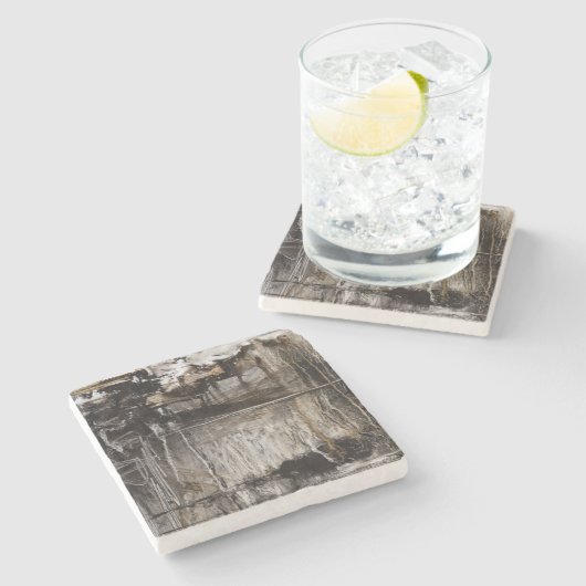 Kontinuum II Steinuntersetzer (Seitenansicht)