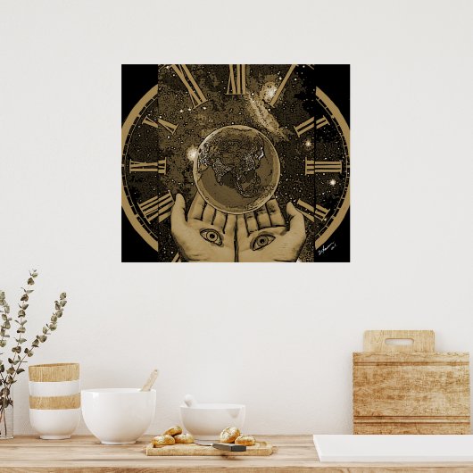 "Kontinuum" Poster (Küche)