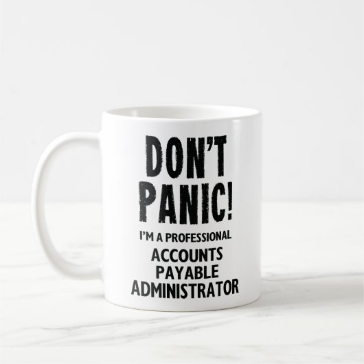 Konto Zahlbarer Administrator Kaffeetasse (Links)