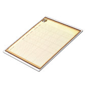 Kontobuch Notizblock (angewinkelt)