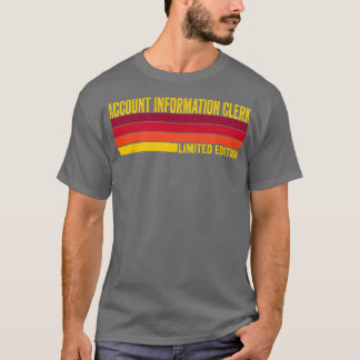 Kontoinformationen T-Shirt