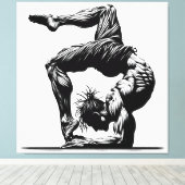 Kontoration Leinwanddruck (Insitu (Holzboden))