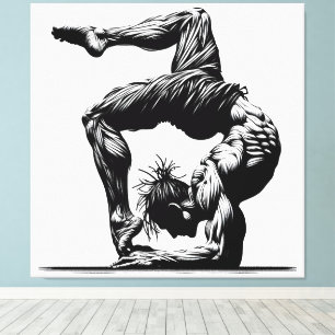 Kontoration Leinwanddruck