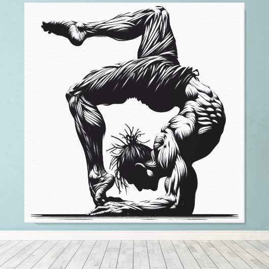 Kontoration Leinwanddruck (Insitu (Holzboden))