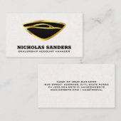 Kontoverwalter | Salesman Dealership Visitenkarte (Vorne/Hinten)