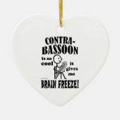 Kontrabasbald, Brain Freeze Keramikornament (Vorne)