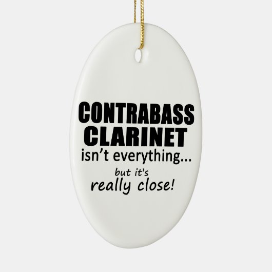 Kontrabass-Klarinette ist nicht alles Keramikornament (Rechts)