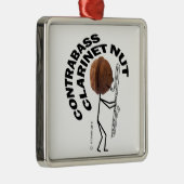 Kontrabass Klarinettenmutter Ornament Aus Metall (Rechts)