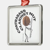 Kontrabass Klarinettenmutter Ornament Aus Metall (Links)