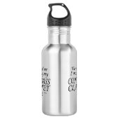 Kontrabass Klarinettenstimmen sagen, müssen spiele Edelstahlflasche (Rückseite)