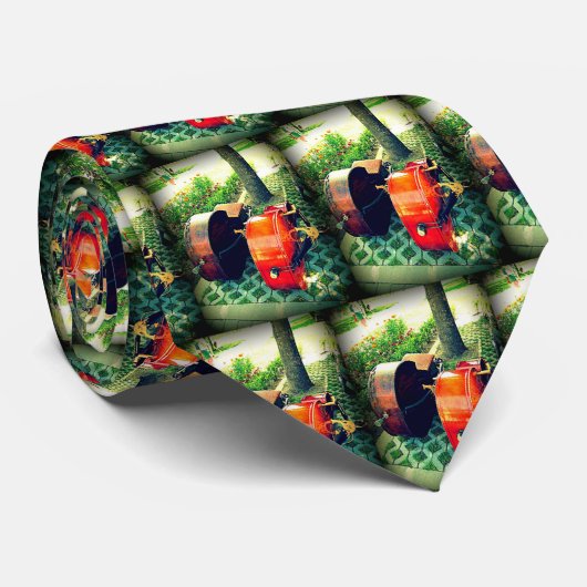 Kontrabass-Paare Krawatte (Gerollt)