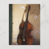 Kontrabass Postkarte (Vorderseite)