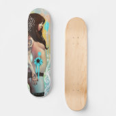 Kontrabass Skateboard (Vorderseite)