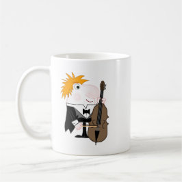 Kontrabass-Spieler Kaffeetasse
