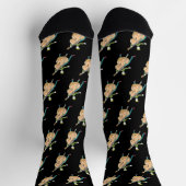 Kontrabass Stickman Socken (Oben)