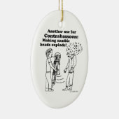 Kontrabassoon macht Zombies explodieren Keramikornament (Rechts)