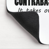 Kontrabassoonaholisches Leben Mousepad (Ecke)