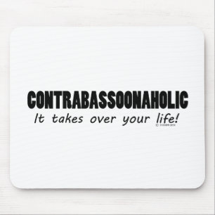 Kontrabassoonaholisches Leben Mousepad