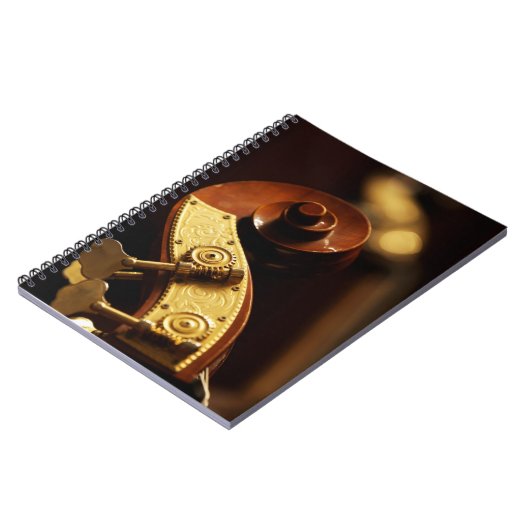 Kontrabassspindelkasten 2 notizblock (Linke Seite)