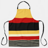 Kontragelb mit Rot Schürze (Vorderseite)