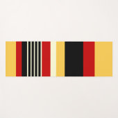 Kontragelb mit Rot Yogamatte (Vorderseite (Horizontal))