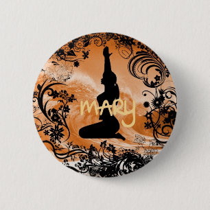 Konträrer Knopf Marys ziemlich Button