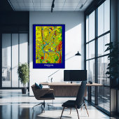 Kontrast in Straßburg Poster