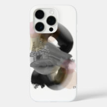 Kontrast Minimal Abstrakt Art iPhone 16 Pro Fall