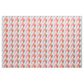 Kontrast-Pinselstriche rosa grün rot Stoff (Yard (91,4 cm))