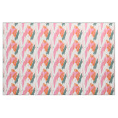 Kontrast-Pinselstriche rosa grün rot Stoff (Fat Quarter (45,7 x 55,9 cm))