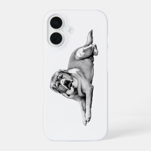 Kontrast-Wächter iPhone 16 Hülle (Rückseite)