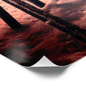 Kontrast zu Welten - Die Vision des Malers Poster (Ecke)