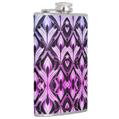 Kontrast zwischen Schwarz und Magenta Flachmann (Rechts)