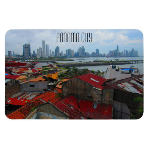 Kontraste der Panamastadt Magnet