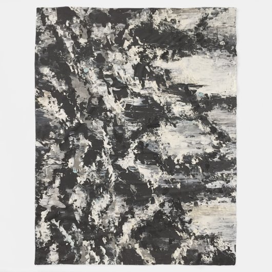 Kontraste Obsessionen Fleece Blanket (Vorderseite)