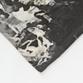 Kontraste Obsessionen Fleece Blanket (Ecke)