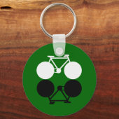 Kontrastfahrräder Schlüsselanhänger (Vorderseite)