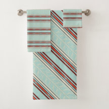 Kontrastfarbiges Muster