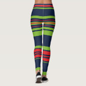 Kontrasthoch Leggings (Rückseite)
