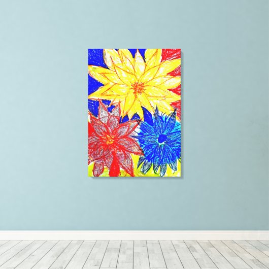 KONTRASTING LEINWANDDRUCK (Insitu (Holzboden))