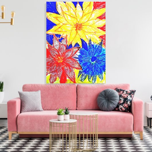 KONTRASTING LEINWANDDRUCK (Insitu (Wohnzimmer))