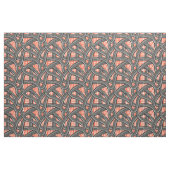 Kontrastlinien rot schwarz - Japandi Stoff (Fat Quarter (45,7 x 55,9 cm))